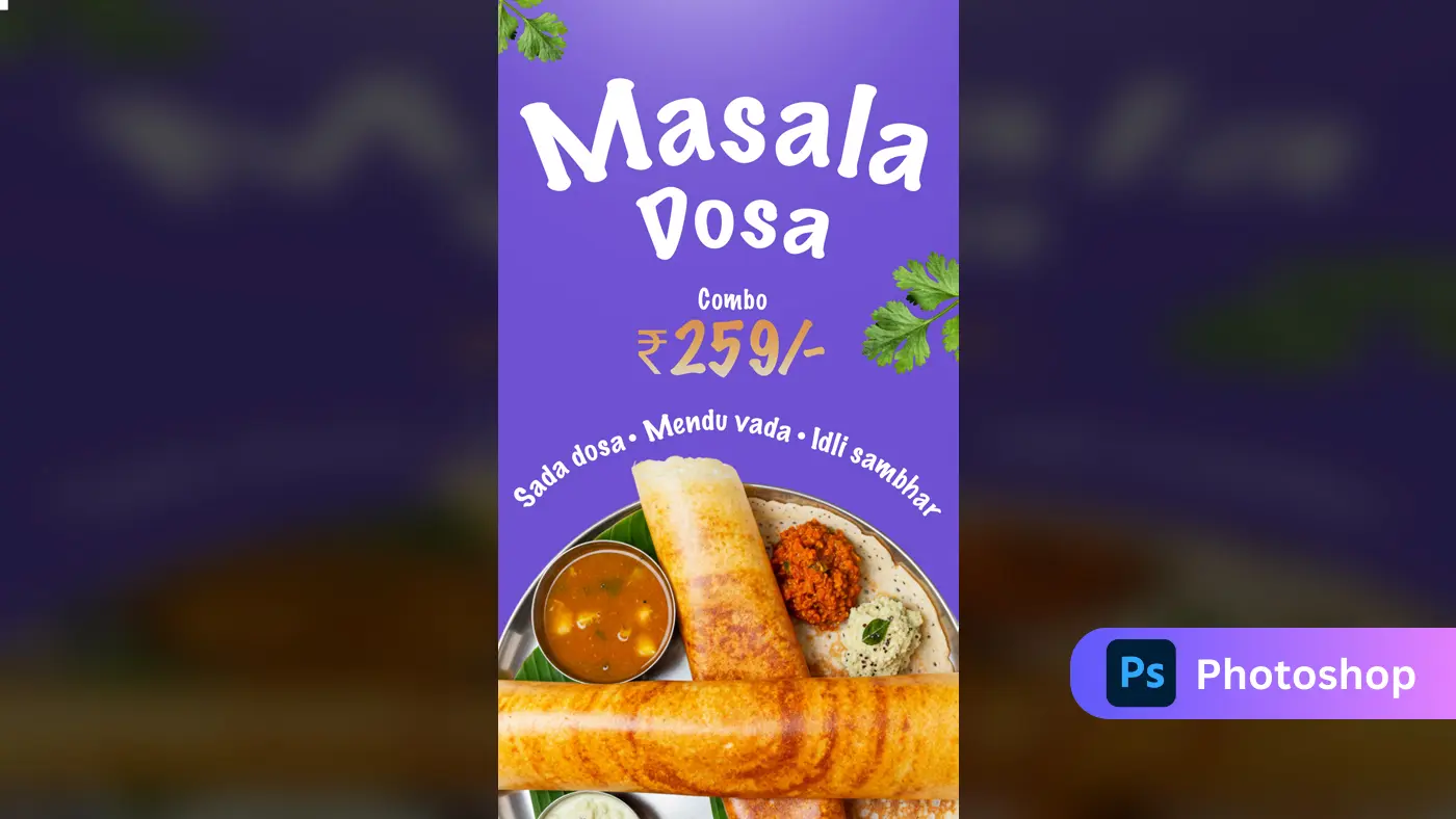 Masala Dosa Combo Templat
