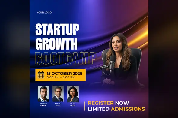 Corporate Event & Webinar Promotion Template