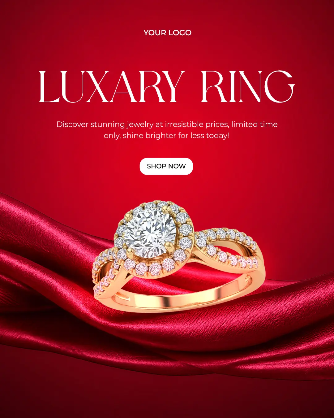 Luxury Diamond Ring Promotion