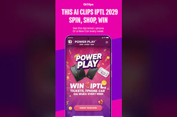 Spin & Win Contest App Promo Template