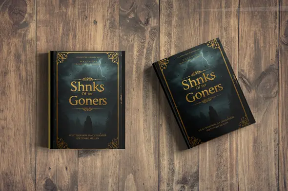Suspense Storybook Cover Mockup