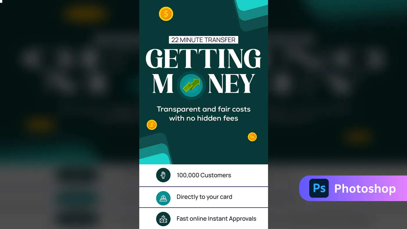 Money Transfer Service Promo Template