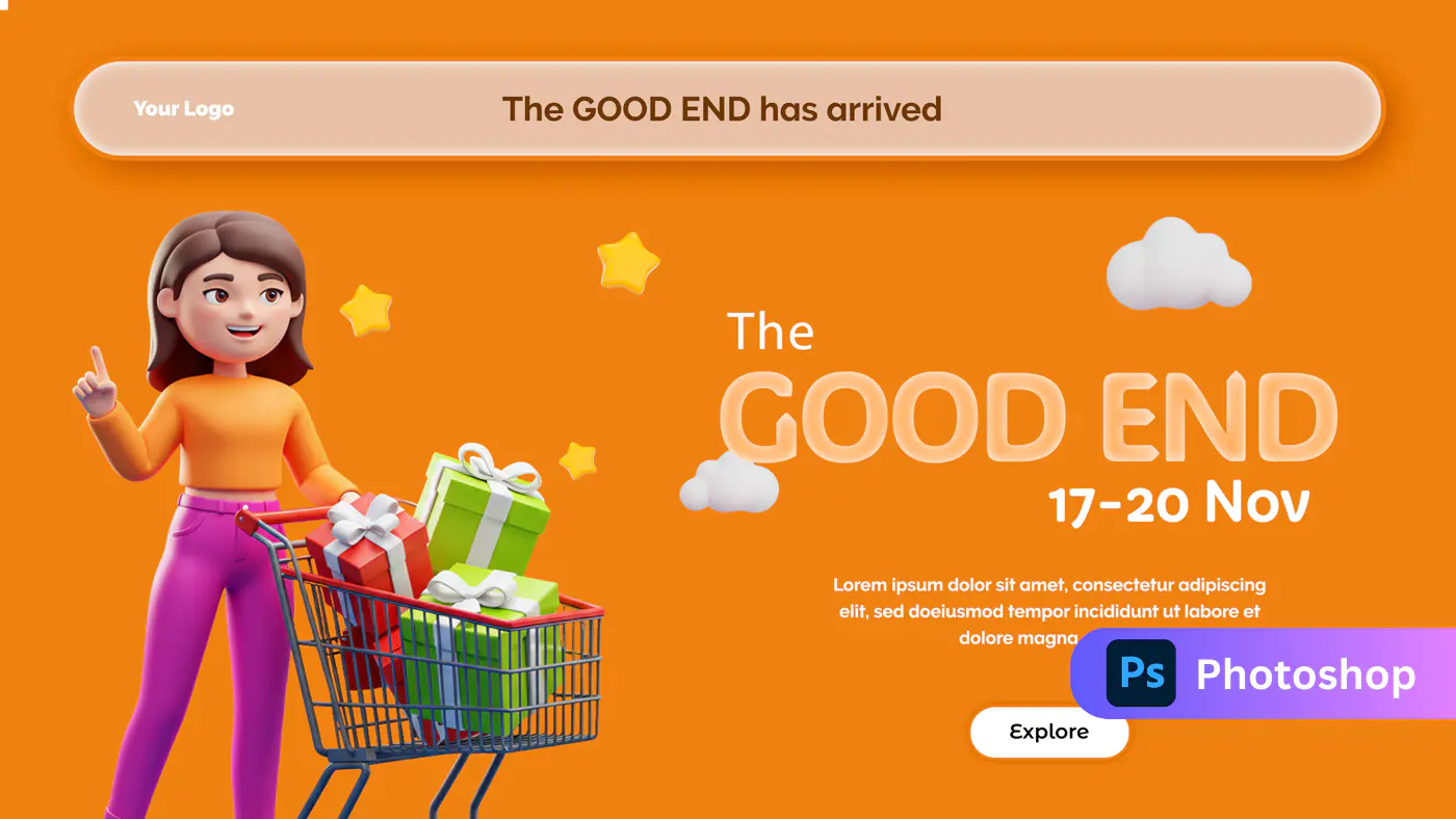 Year-End Sale Promotion Template