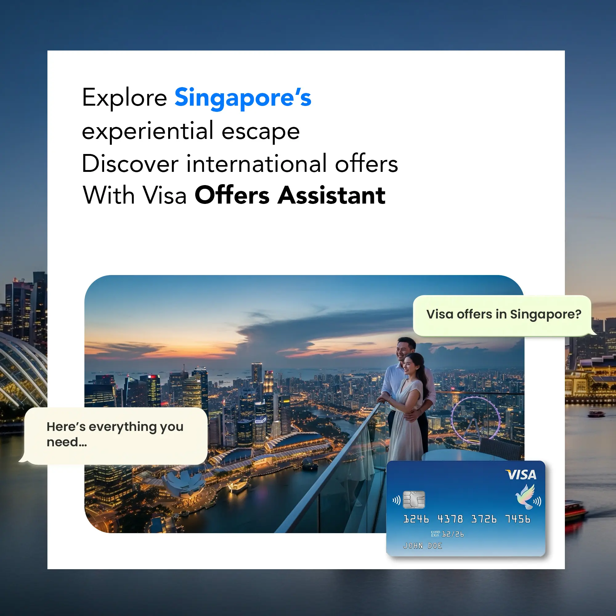 Travel & Payment Solutions Ad Template