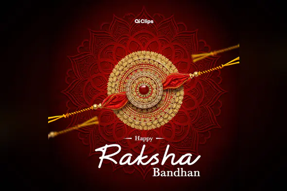 Happy Raksha Bandhan Template – Traditional Indian Festival Design