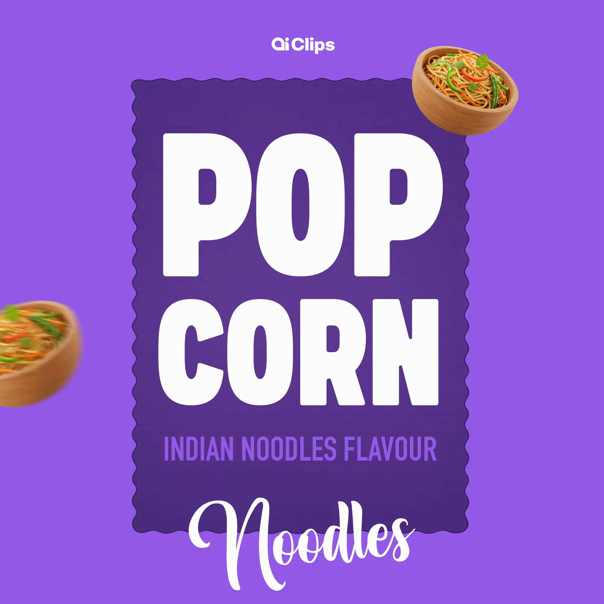 Enhanced Indian Noodle Popcorn Ad Template