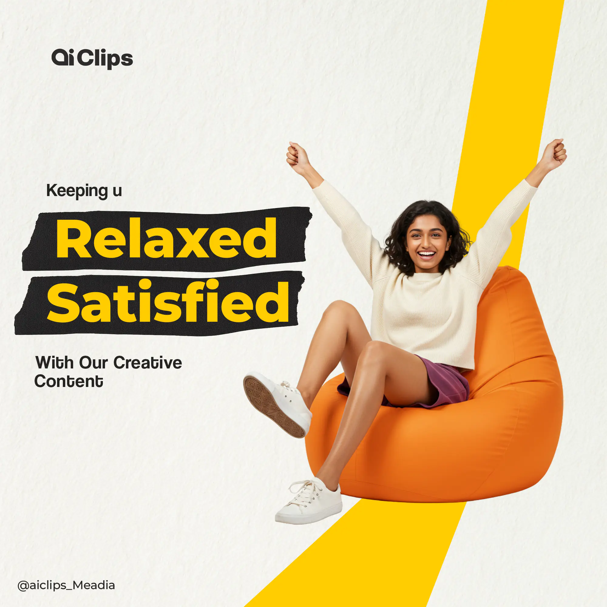 Enhanced Content Satisfaction Ad Template