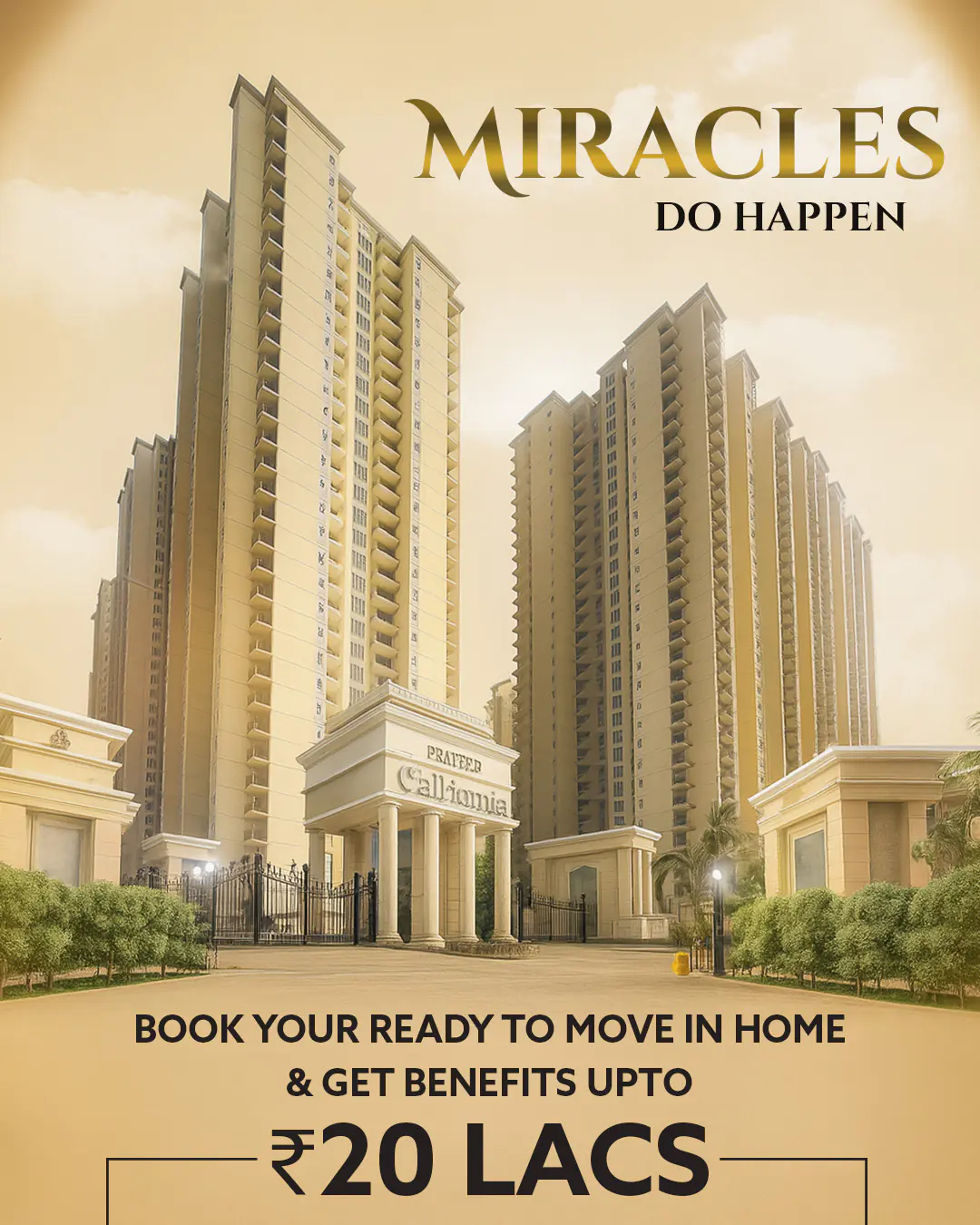 Enhanced Luxury Skyscraper Residential Complex Ad