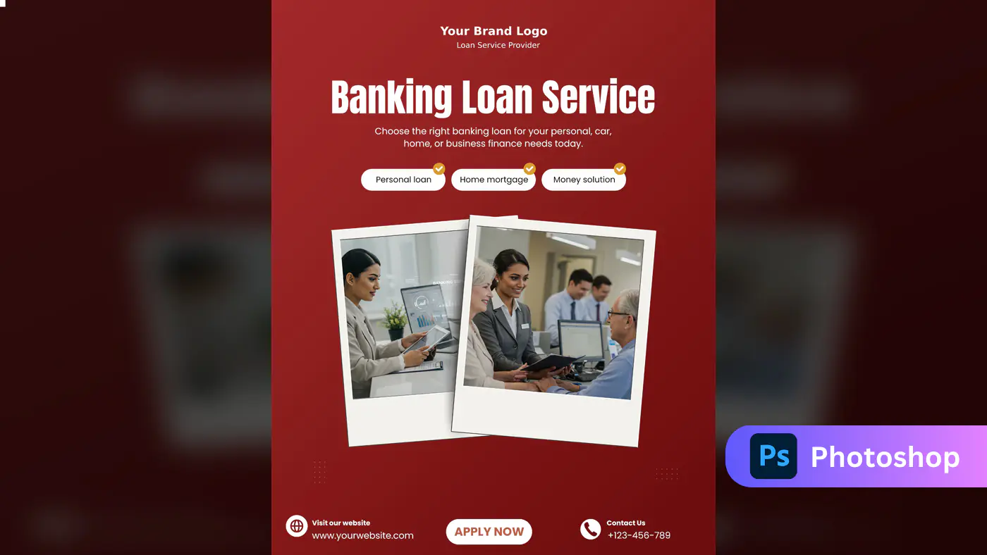 Banking Loan Service Promo Template