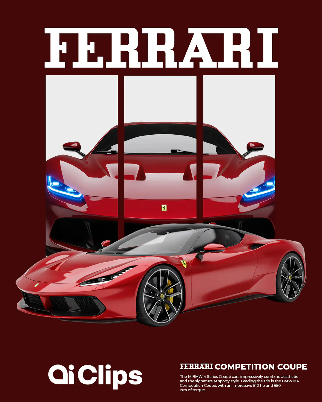 Luxury Ferrari Showcase Template