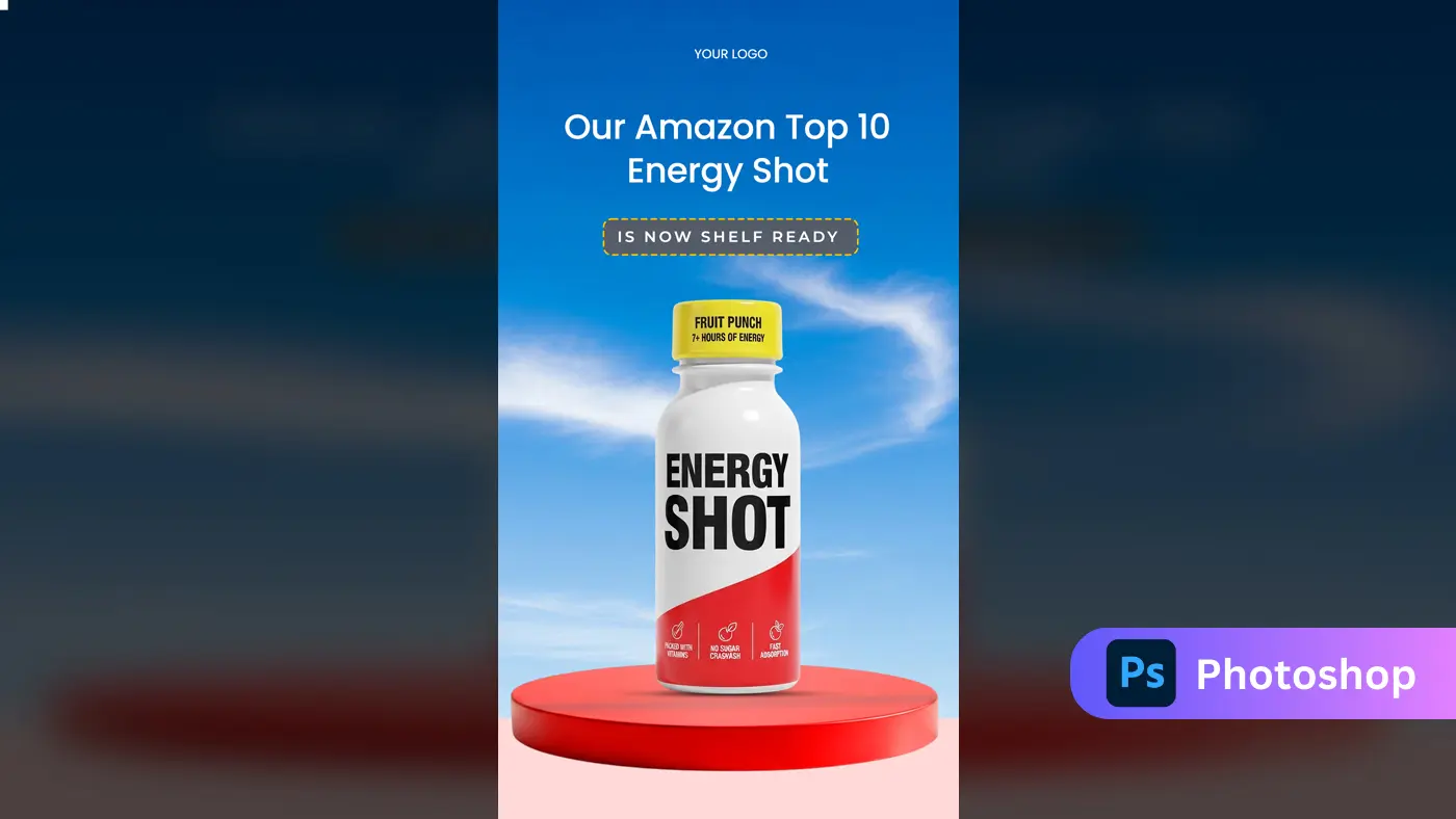 Energy Drink Product Launch Template
