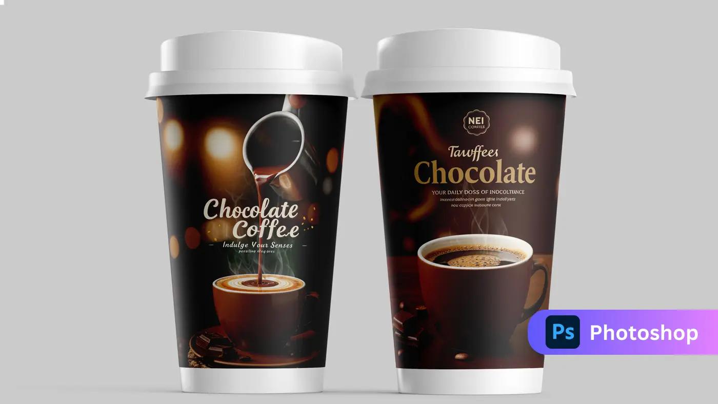 Premium Coffee Cup Branding Mockup