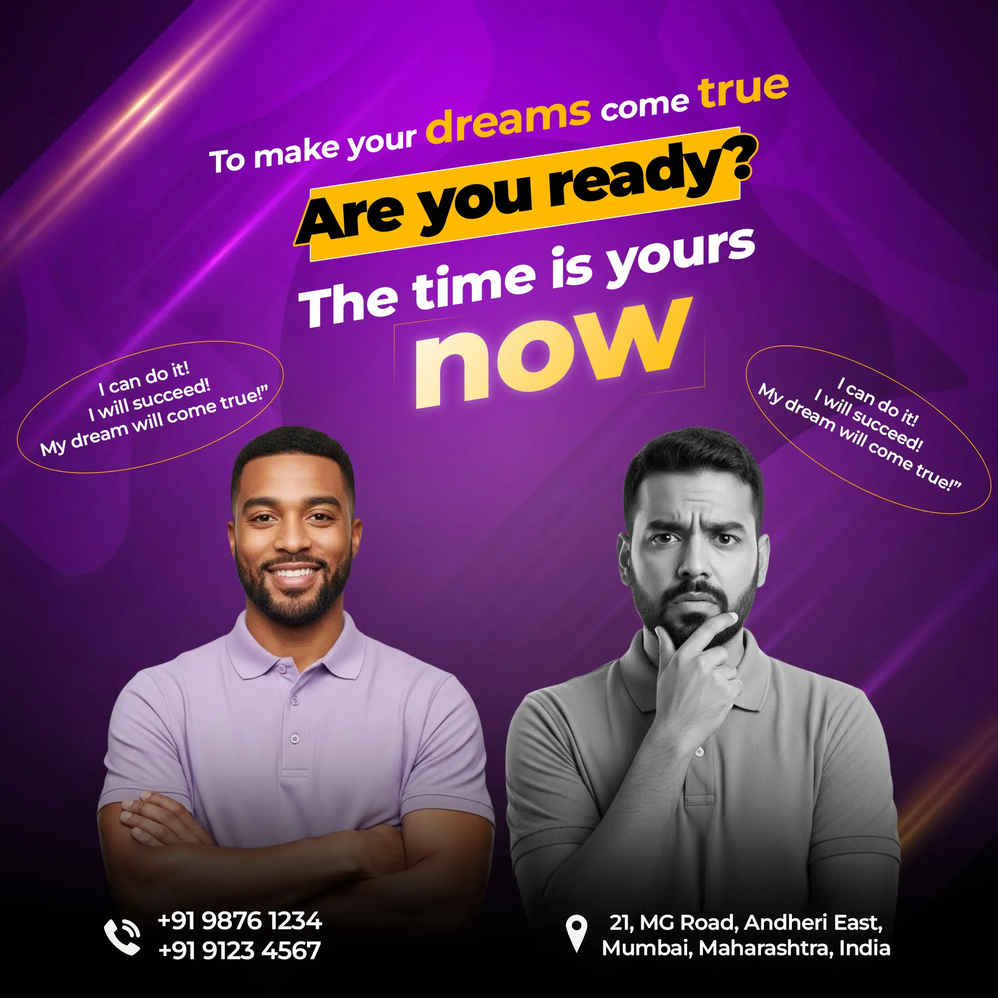 Life Coaching & Transformation Promo Template