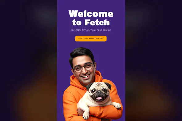 Pet Service Welcome Offer Template