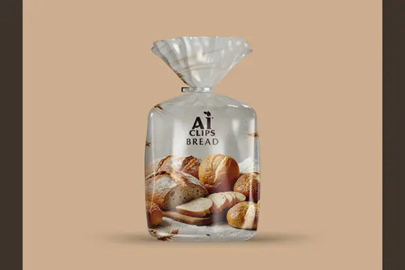 Bread Packaging PSD Mockup