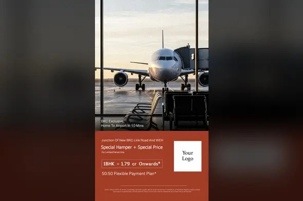 Airport Proximity Real Estate Ad Template