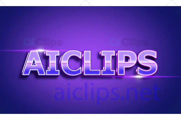 Elegant Glossy Text Effects PSD