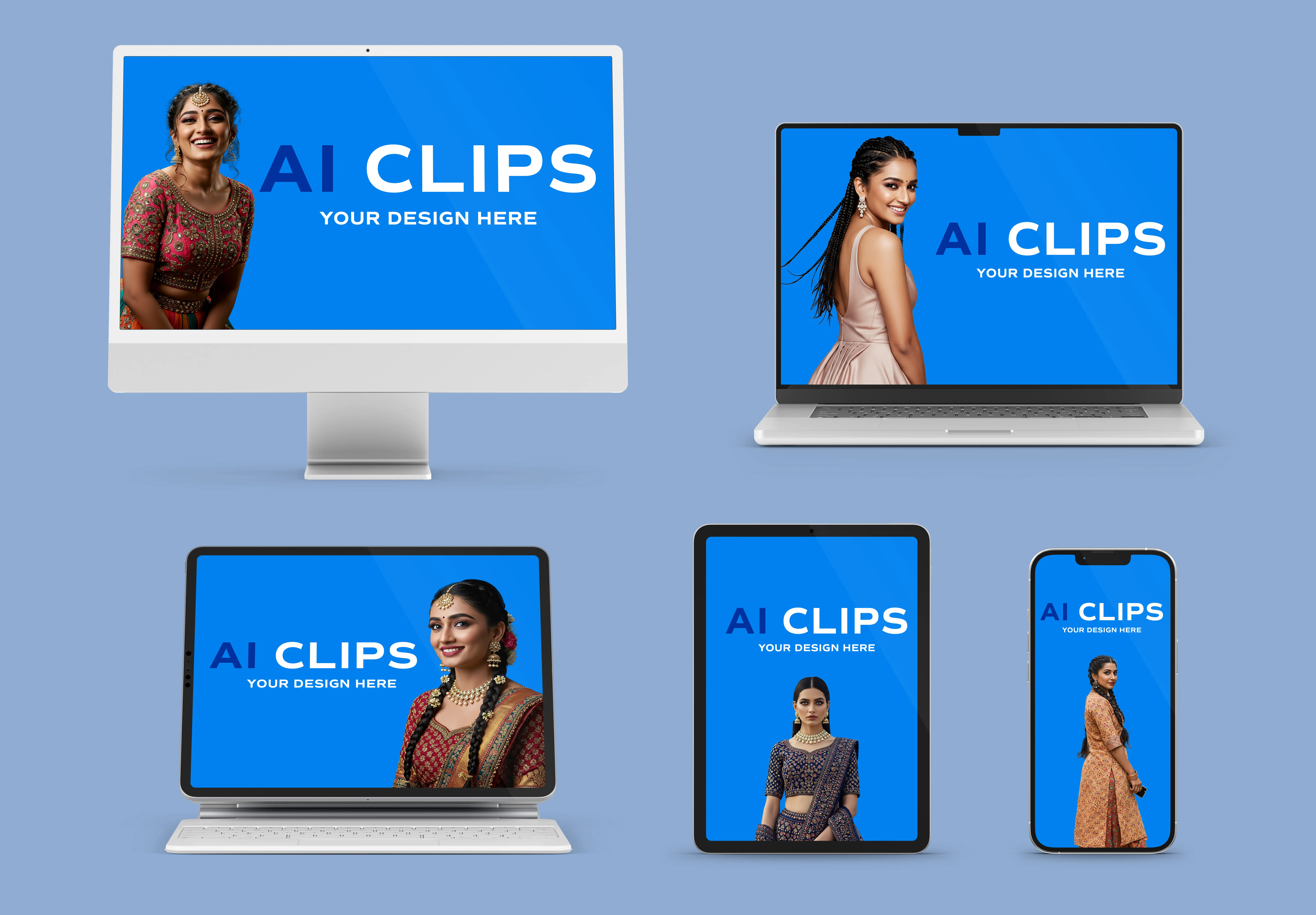 Multi-Device Mockup Set