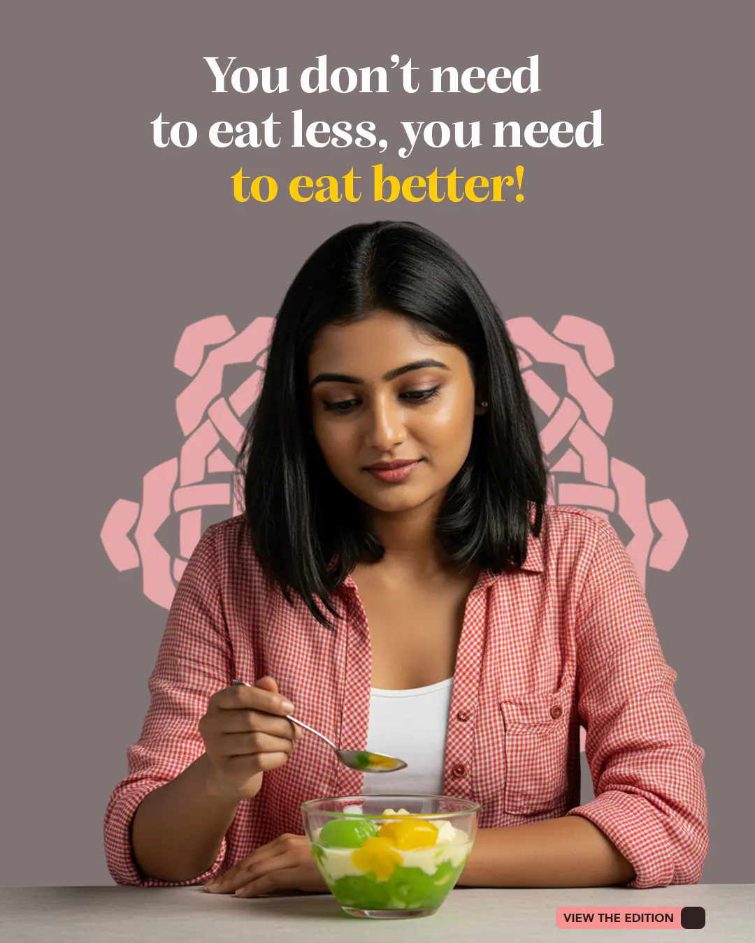 Healthy Eating Motivation Poster