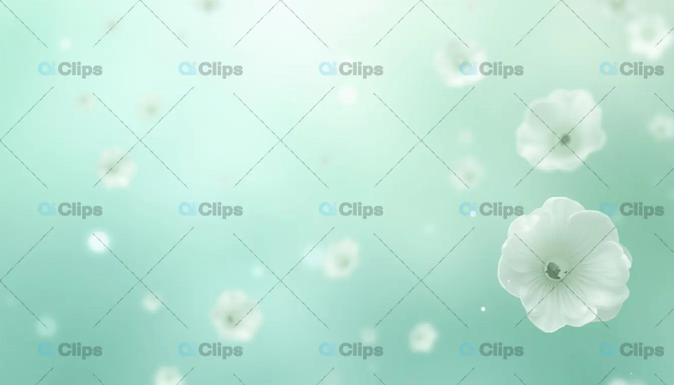 Soft Floral Bokeh Background