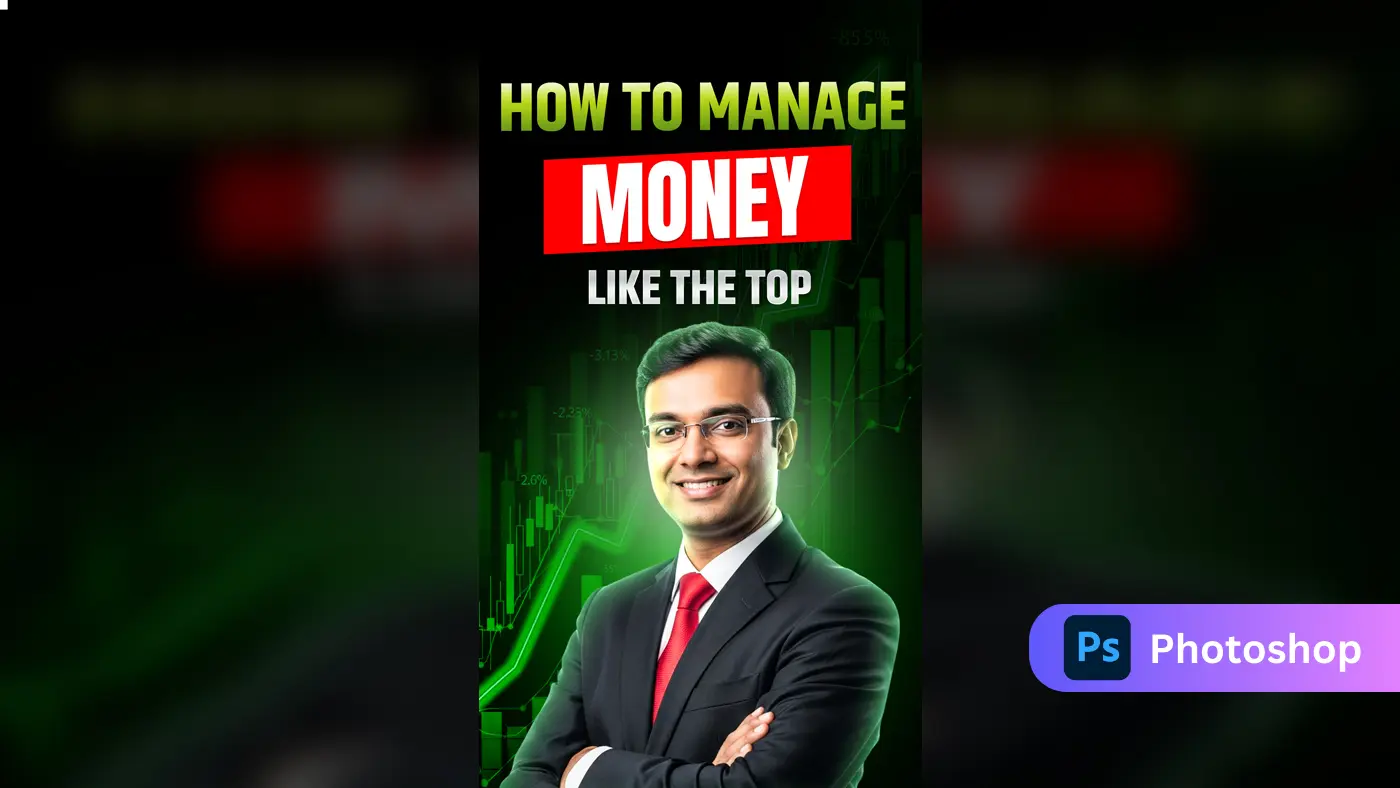 Financial Mastery Reel Thumbnail Template
