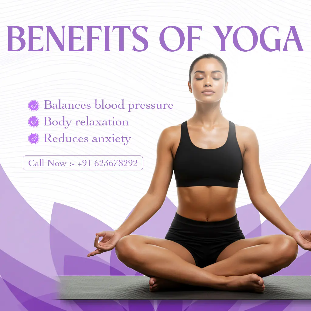 Enhanced Yoga Benefits Social Media Template