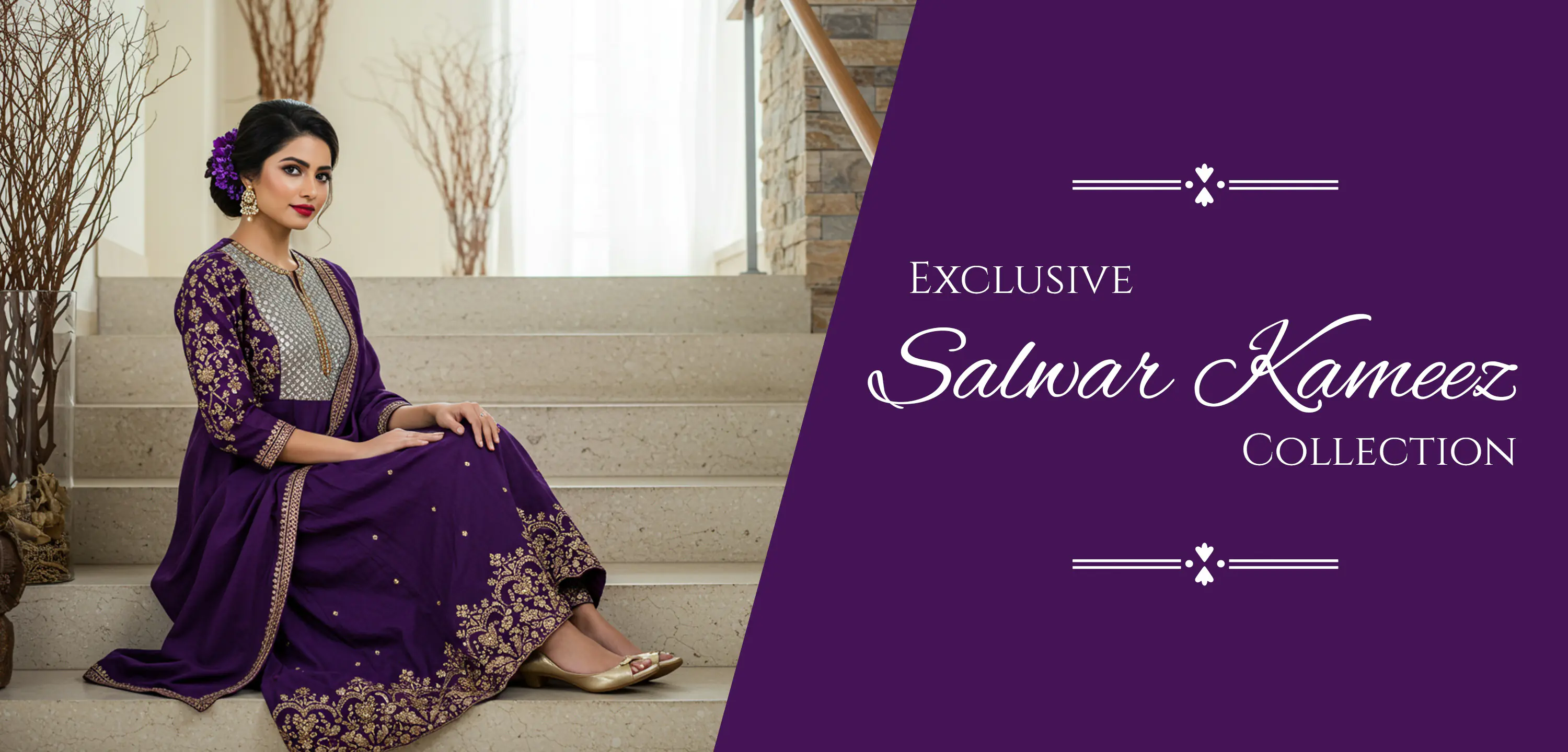 Elegant Salwar Kameez Collection Banner