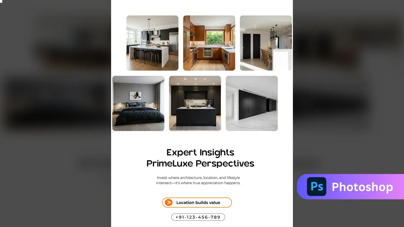Luxury Real Estate Promotional Poster
