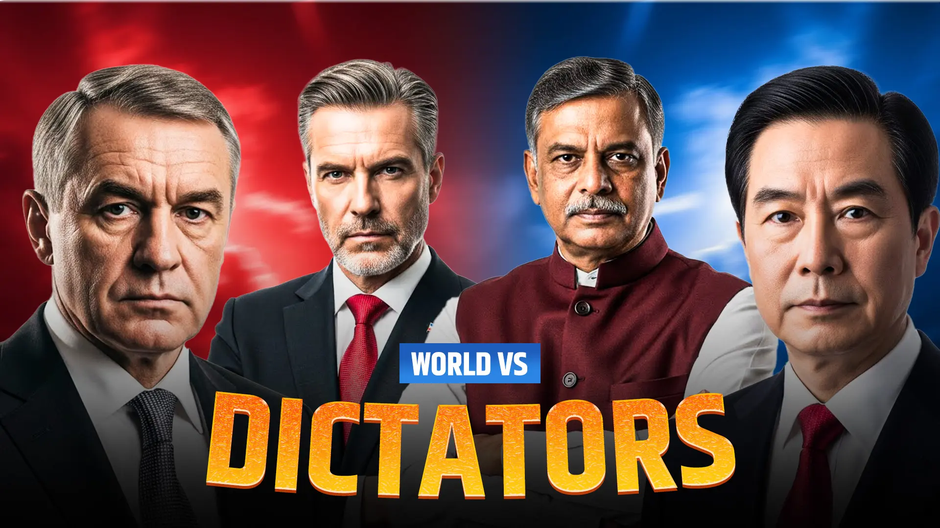 Political Debate Thumbnail Template