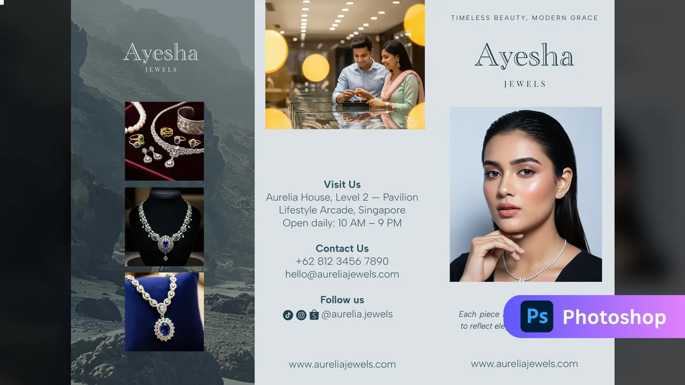 Luxury Jewelry Boutique Social Media Template