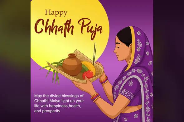 Chhath Puja Celebration Template