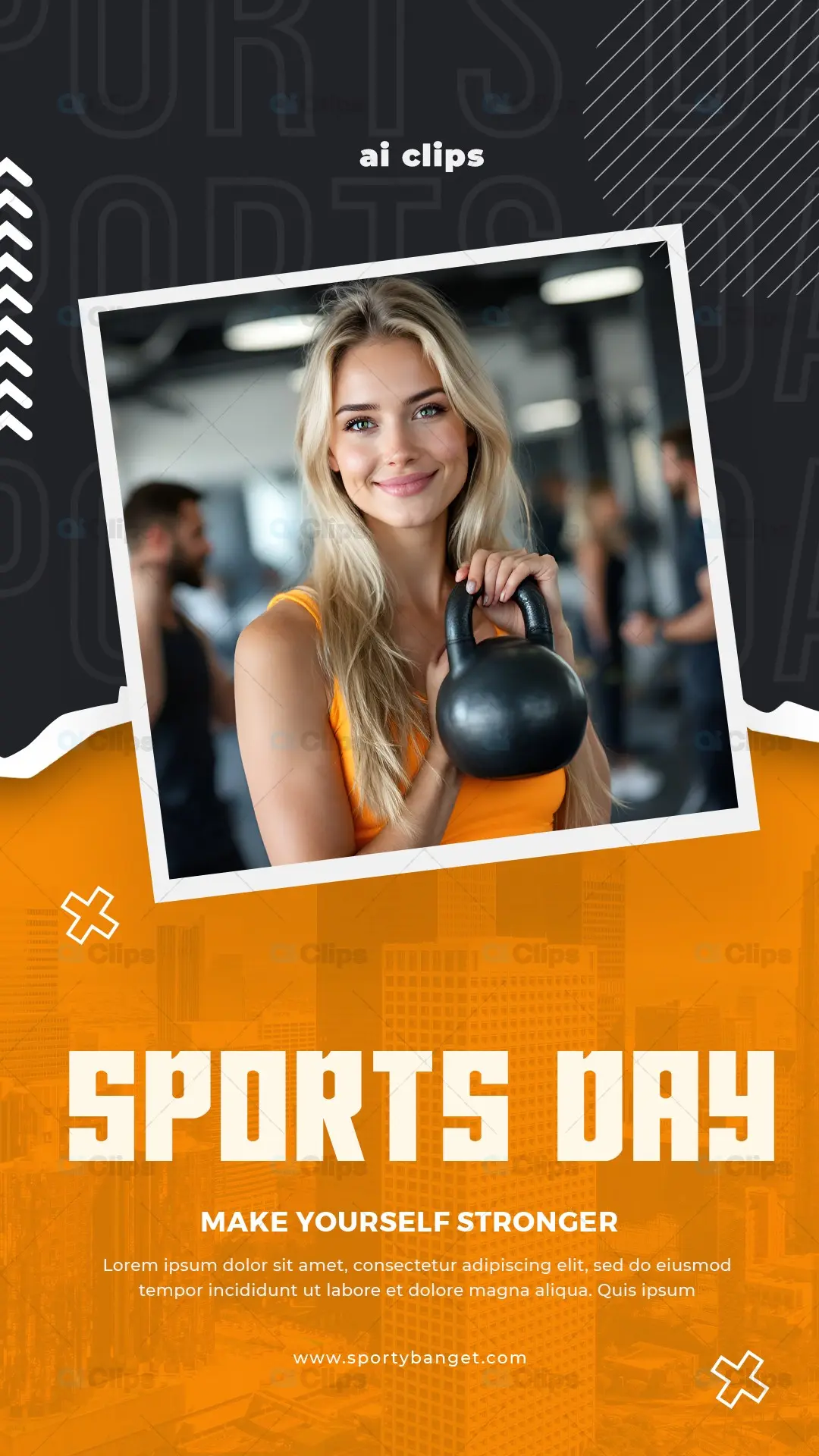 Sports Day Event Poster Template
