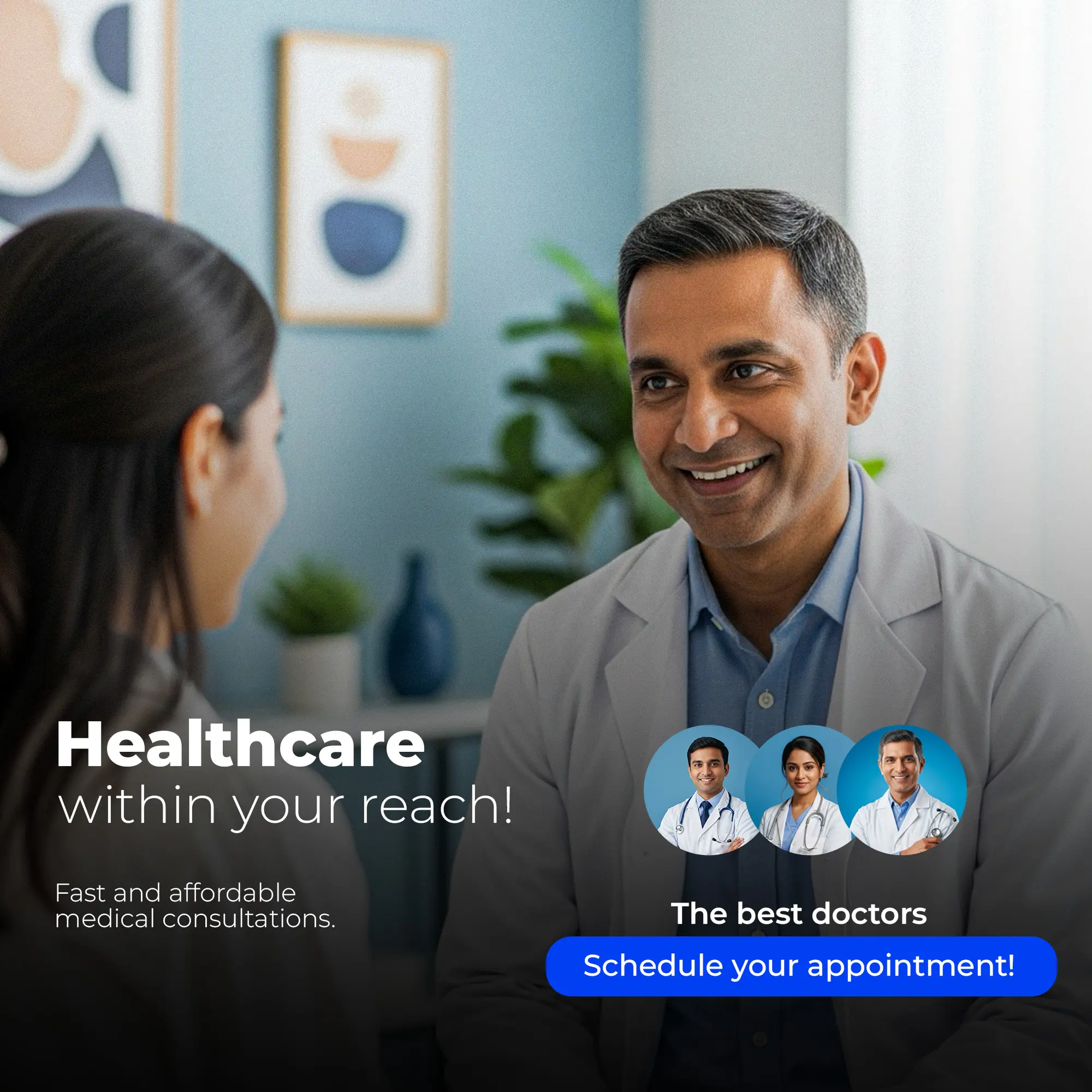 Medical Consultation Promotional Template