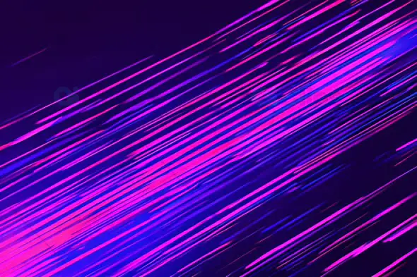Neon Streaks of Light – High-Energy Motion Graphic