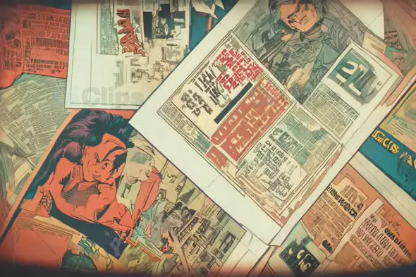 Retro Comic Book Pages Animation - Vintage Pop Art Style
