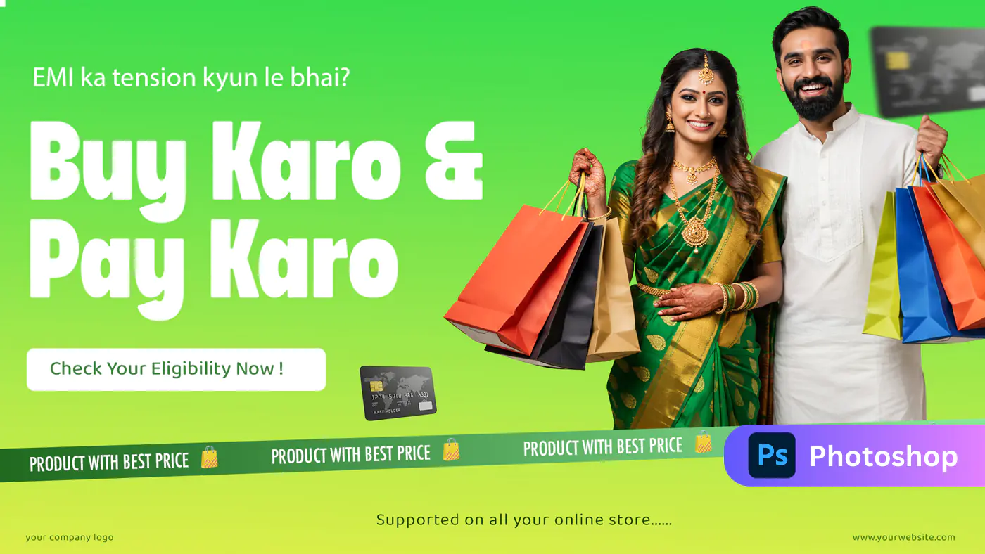 Festive Shopping EMI Promotion Template