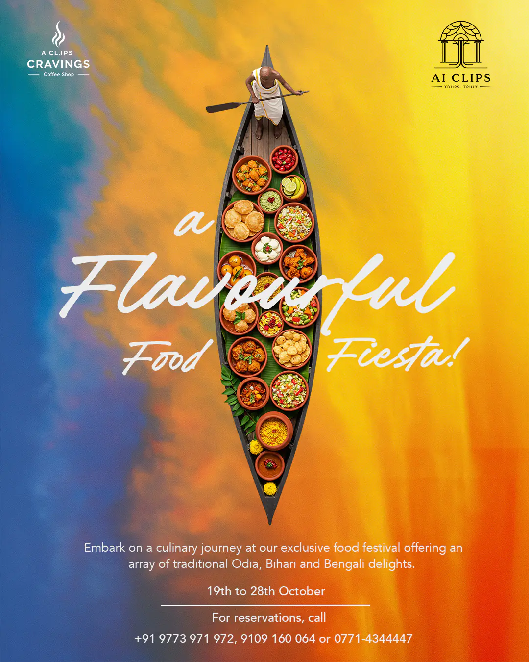 Eastern Indian Cuisine Festival Poster