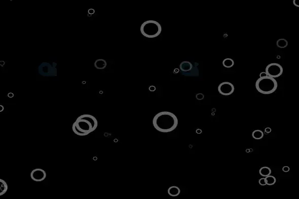 Floating Circular Particle Ring Animation