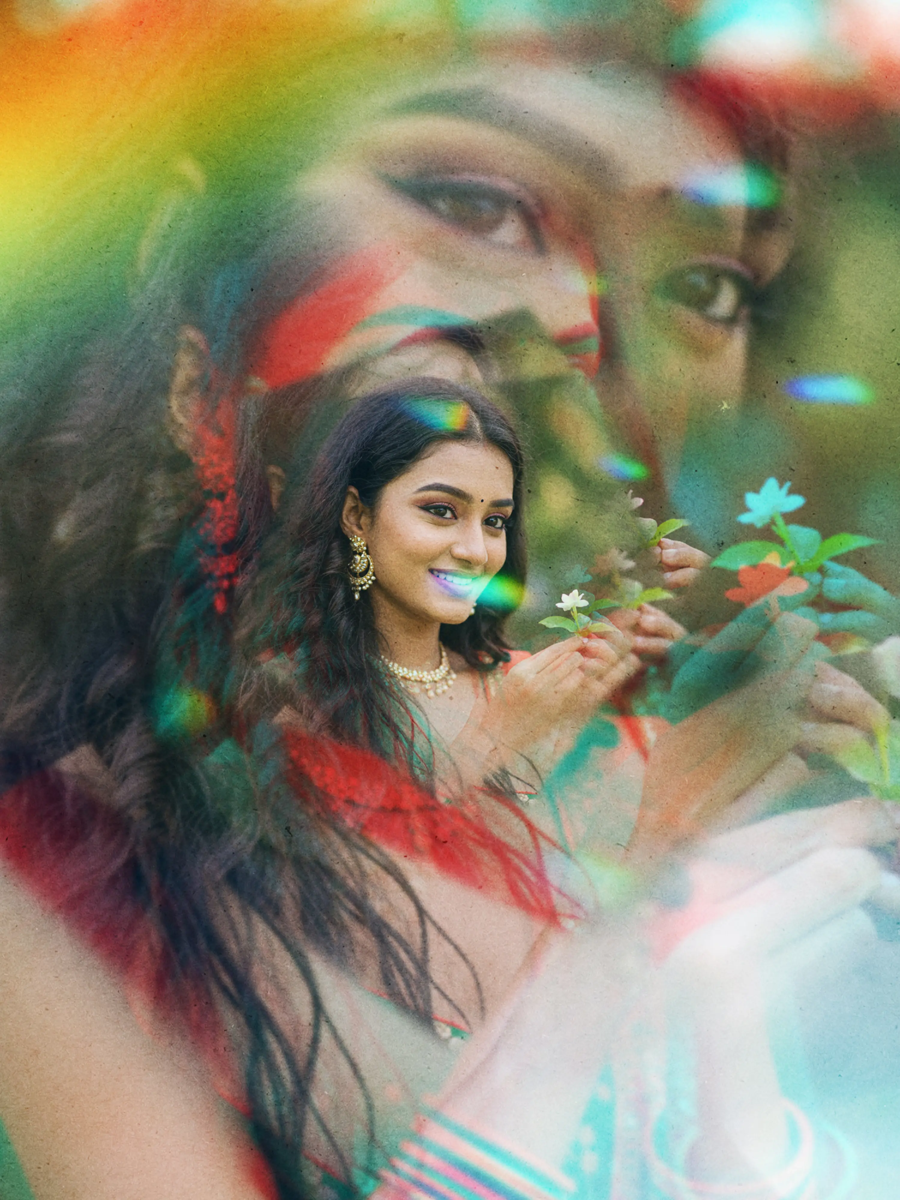 Artistic Double Exposure Effect