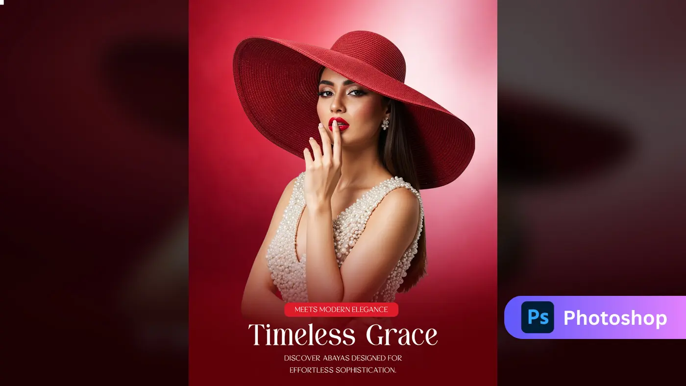 Luxury Fashion & Beauty Ad Template