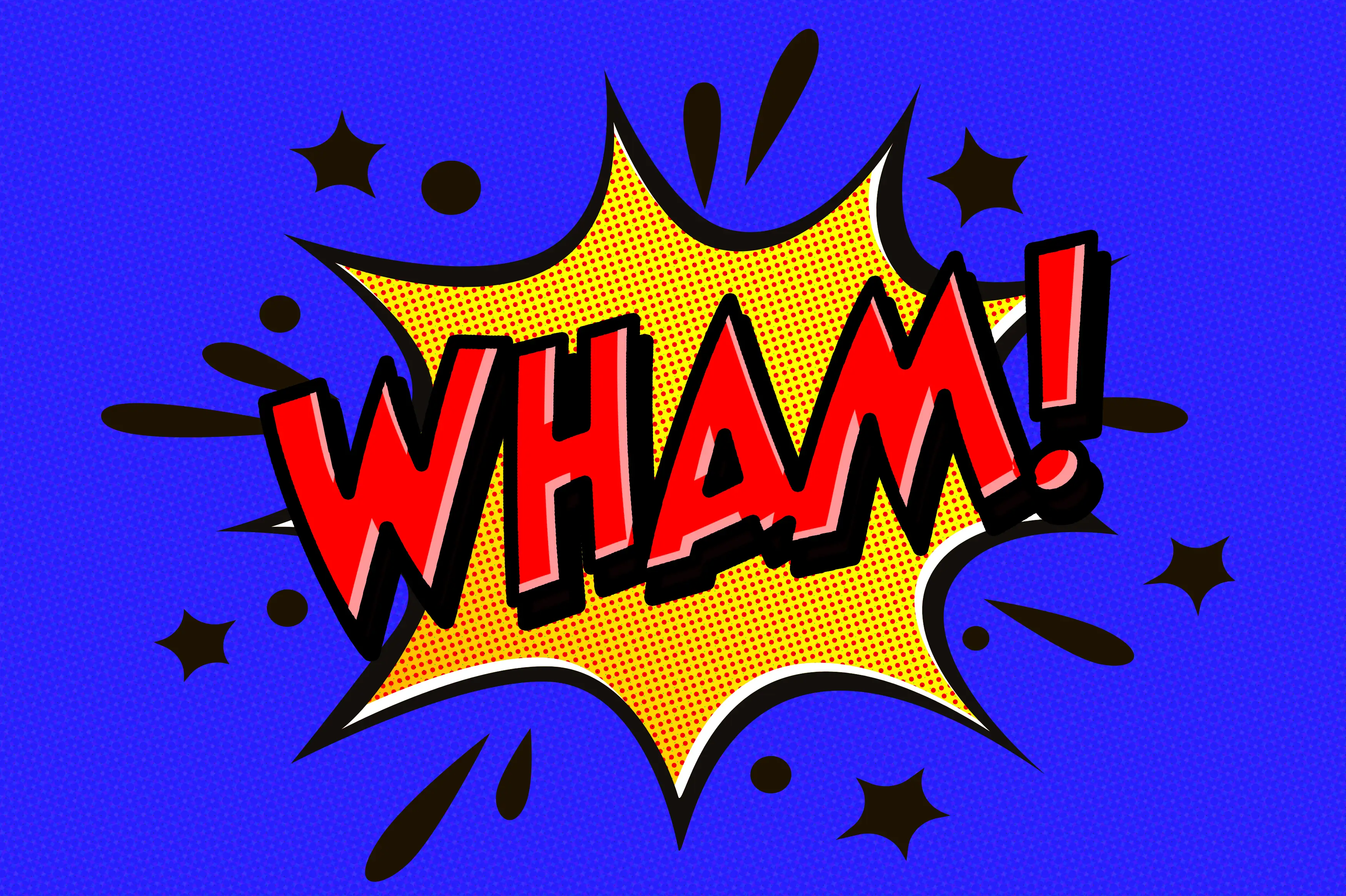 Comic Style Pop Art  Retro Explosion Text Effect