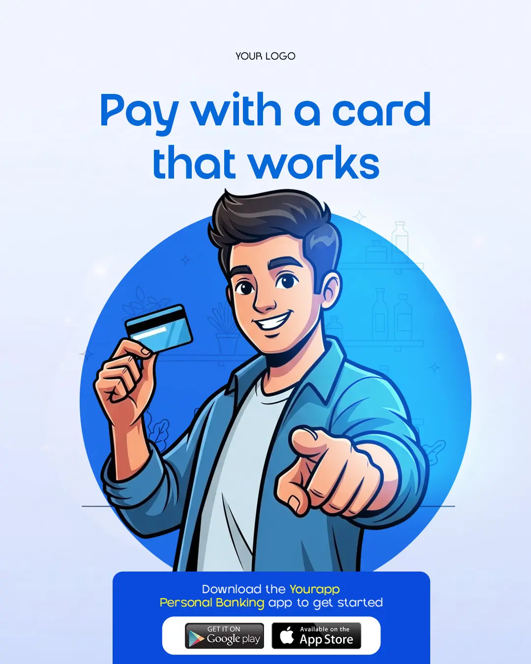 Fintech App Social Media Post