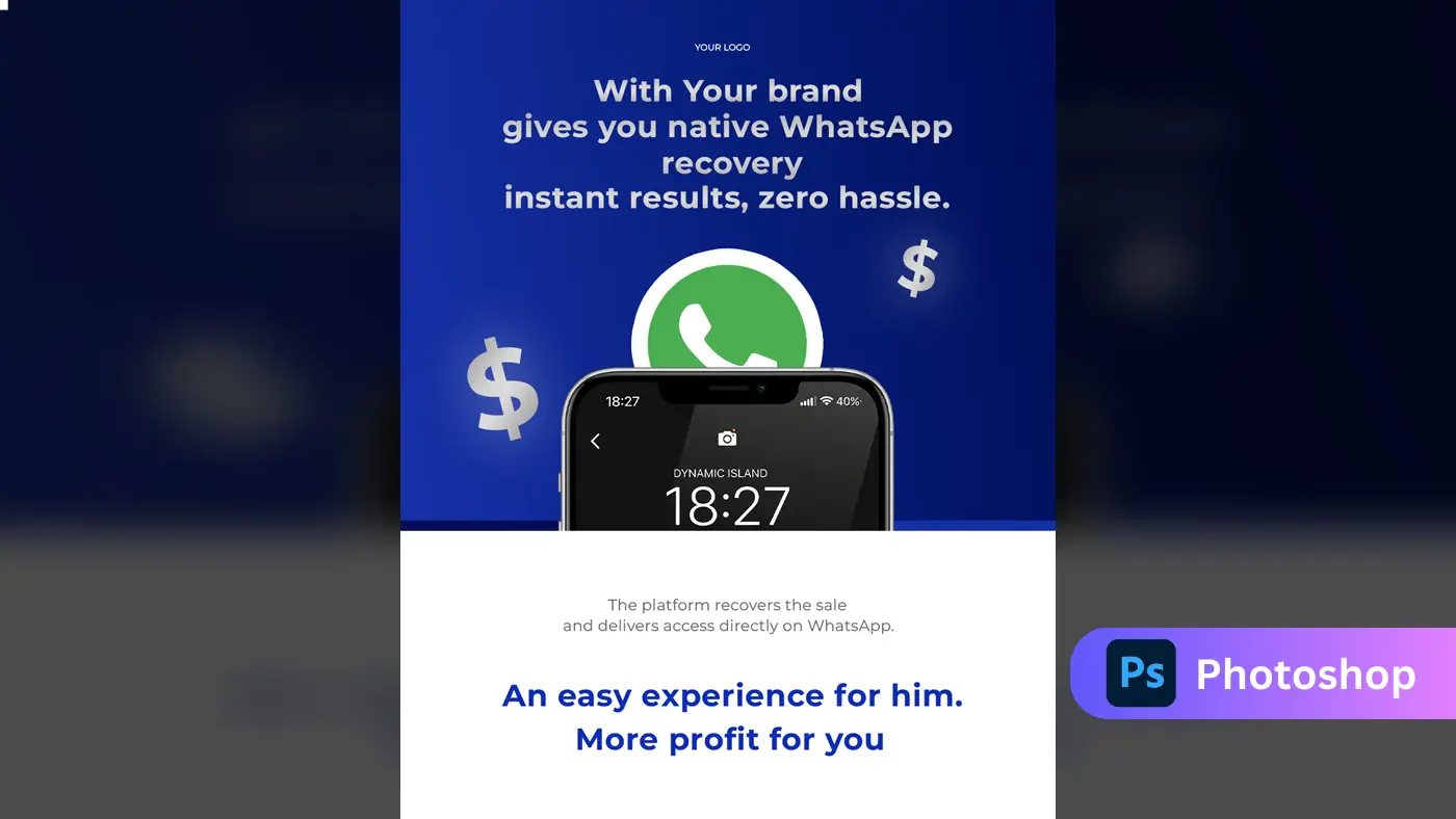 WhatsApp Business Solution Promo Template