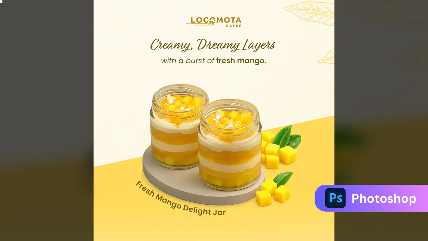 Mango Delight Dessert Jars