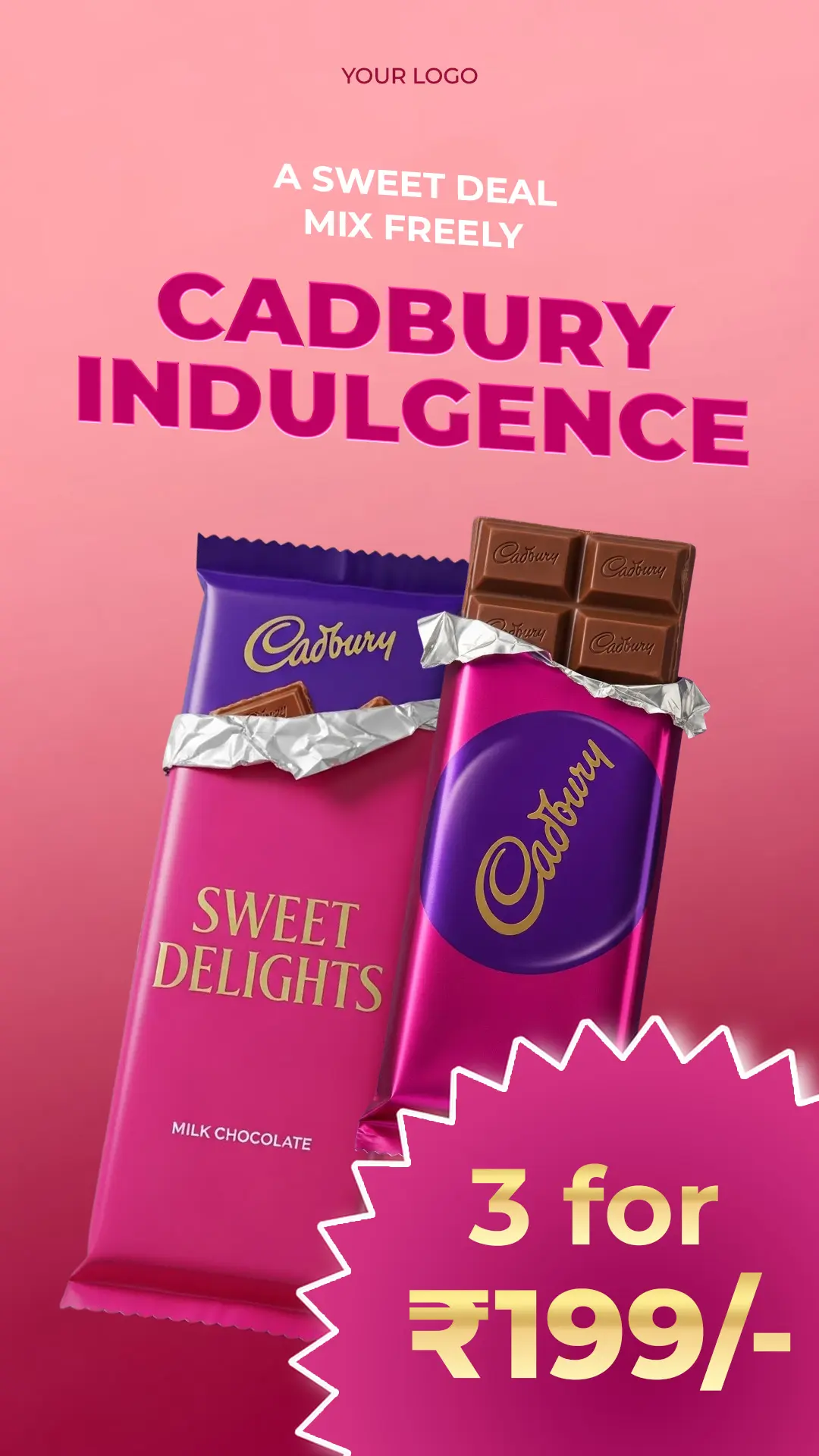 Indulgent Chocolate Offer Story Template
