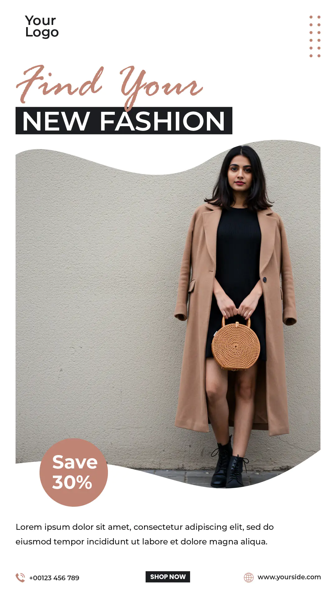 Chic Fashion Sale Social Media Template