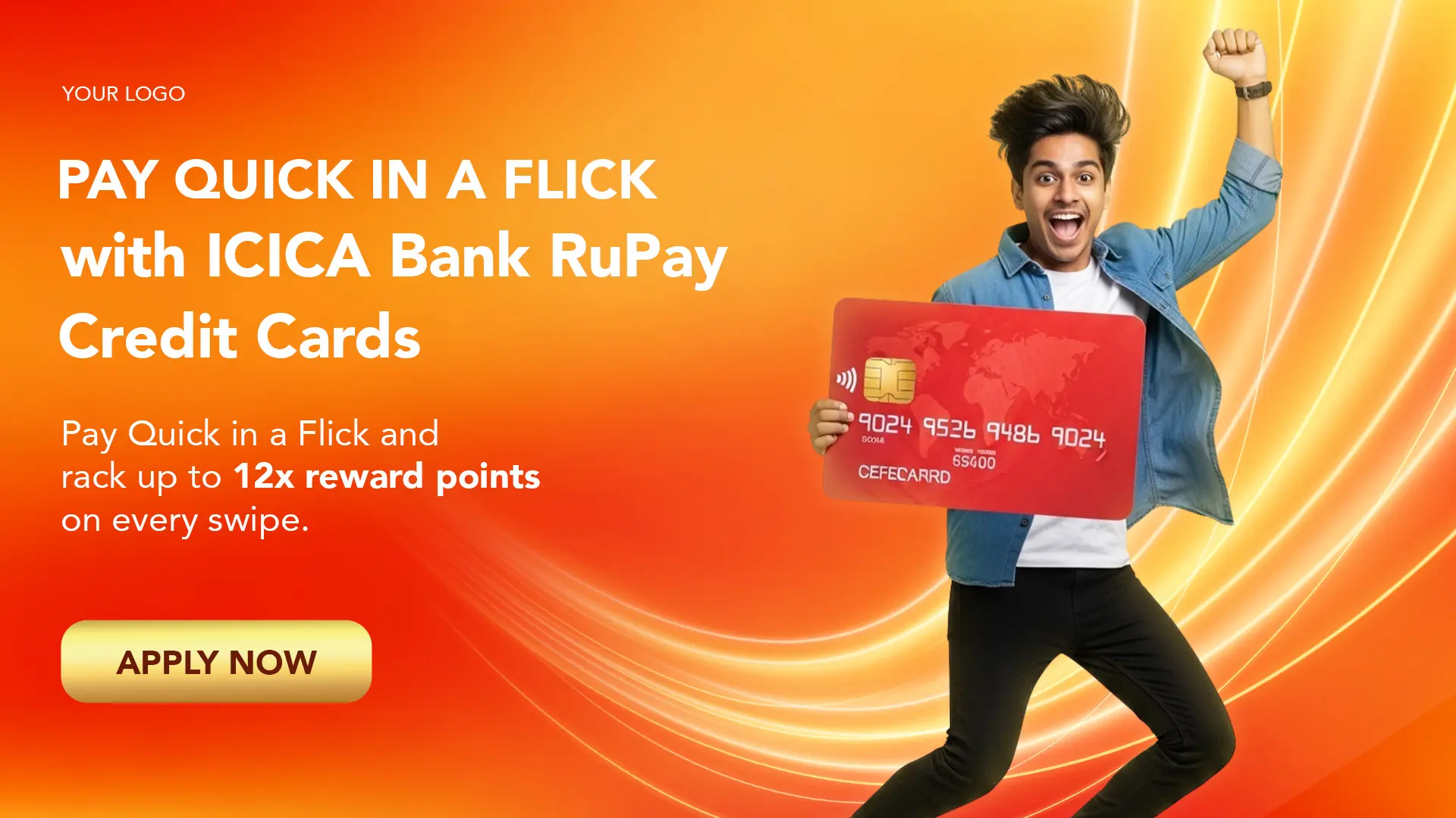Dynamic Credit Card Offer Ad Template