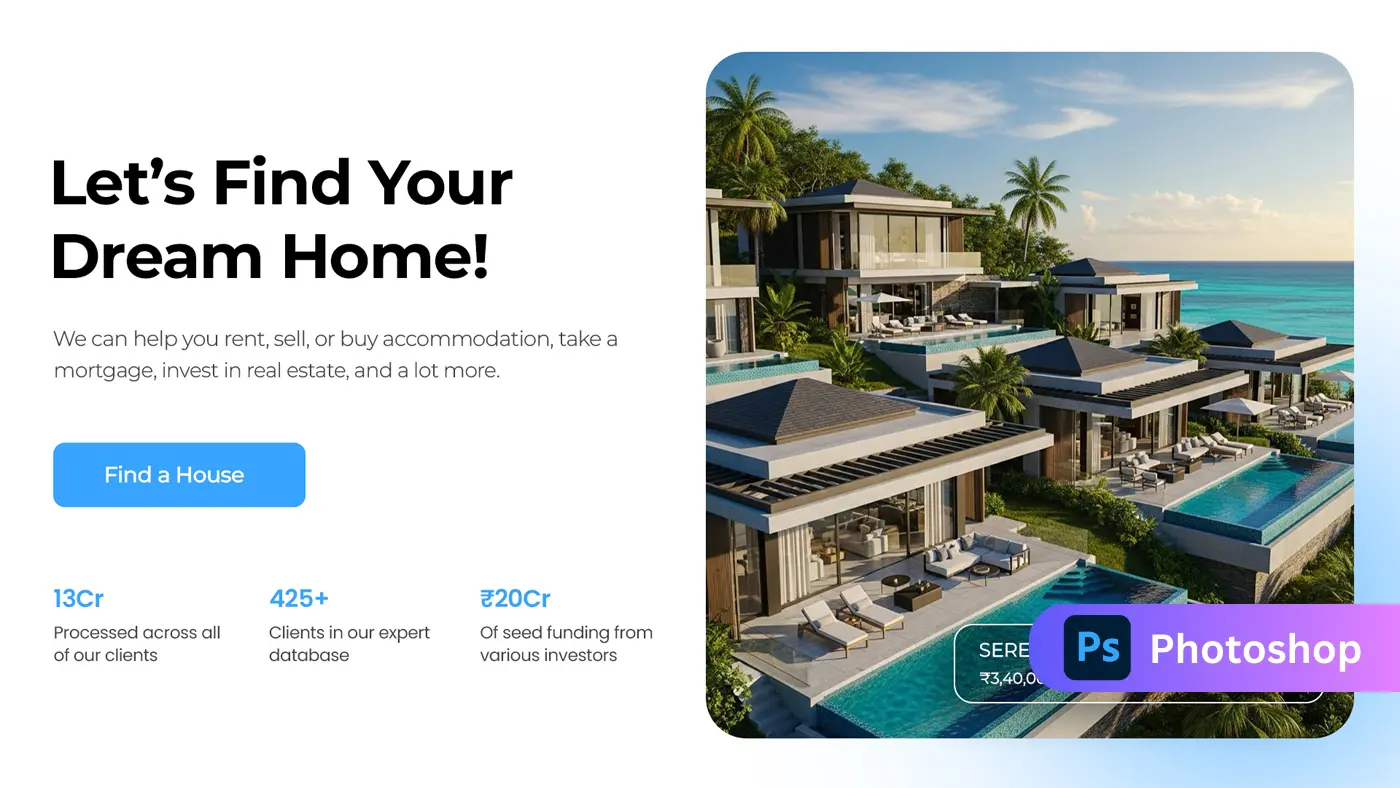 Luxury Seaside Villa Promo Template