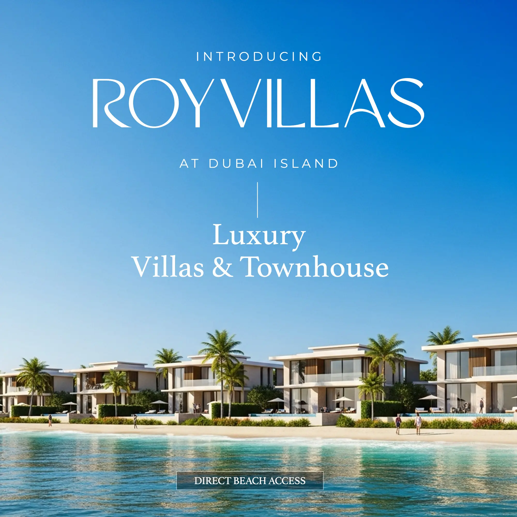 Luxury Beach Villa Real Estate Template