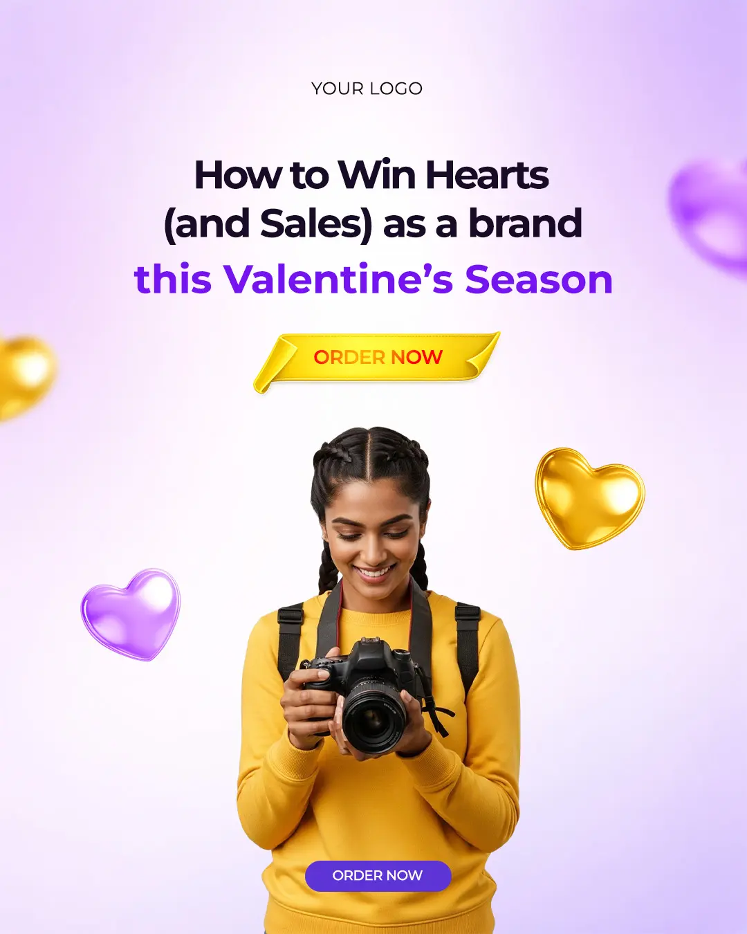 Valentine's Day E-commerce & Marketing Template